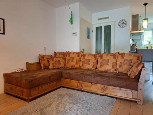 Gratis!! Hoekbank van Jacques Leleu, Huis en Inrichting, Zetels | Complete zithoeken, Gebruikt, Hout, Overige materialen, Ophalen