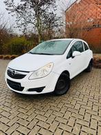 Opel Corsa -2008/122000km/Benzine/Euro 5 - Gekeurd, Auto's, Stof, Zwart, Wit, Handgeschakeld