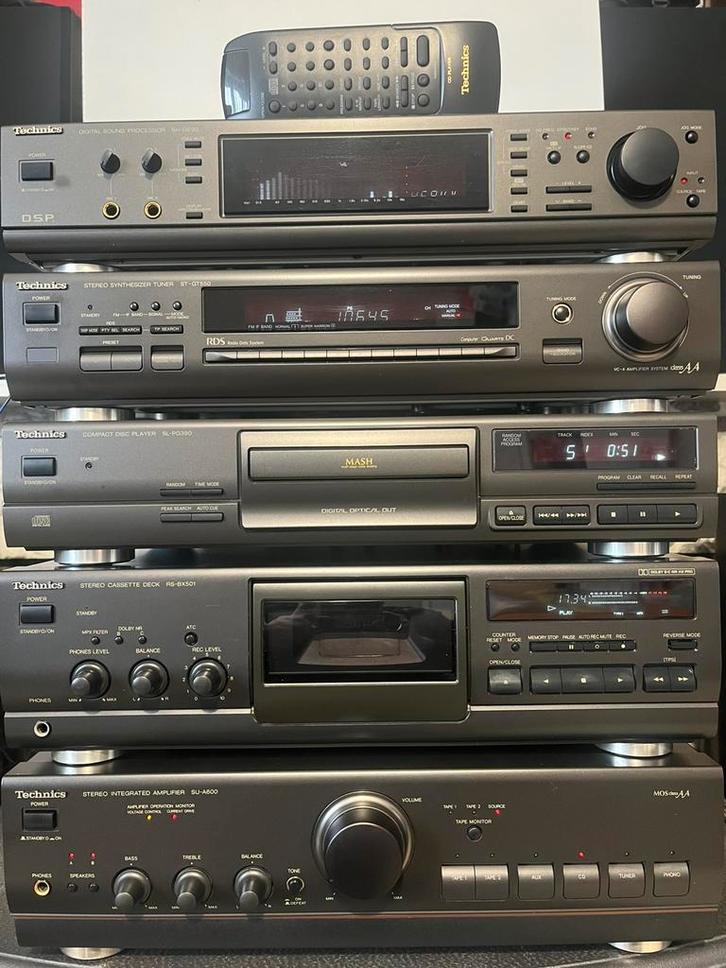 Technics SU A600 set, Audio, Tv en Foto, Stereoketens, Zo goed als nieuw, Ophalen