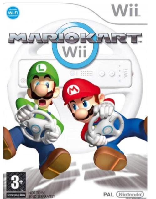 Mario Kart Wii (Nintendo Wii), Games en Spelcomputers, Games | Nintendo Wii, Zo goed als nieuw, Ophalen of Verzenden