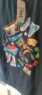 Blauwe T-shirt t shirt voor muziekliefhebbers maat 164 170, Ophalen of Verzenden, Gebruikt, Jongen of Meisje, Shirt of Longsleeve