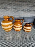 Vintage Scheurich West Germany vazen met handvat, Ophalen of Verzenden