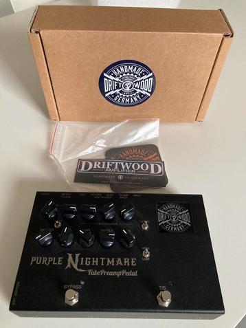Driftwood purple nightmare preamp pedal
