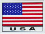 USA vlag sticker #11, Motos, Accessoires | Autocollants