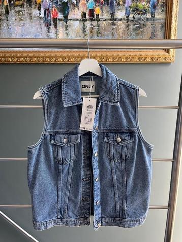 ONLY denim gilet - maat S - NIEUW beschikbaar voor biedingen