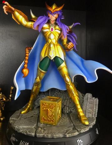 Vds : statue 1/6 Saint seiya Scorpion Gold Milo  beschikbaar voor biedingen
