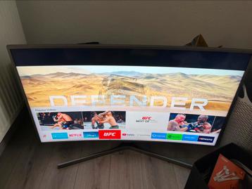 Samsung Curved Smart TV 50 inch (126 cm) - Model UE50MU6640 beschikbaar voor biedingen