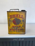 SHELL oud 2 liter olie blik, Verzamelen, Merken en Reclamevoorwerpen, Ophalen of Verzenden, Gebruikt, Verpakking