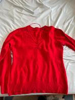 Dames rood pull, Ophalen, Gedragen, Maat 46/48 (XL) of groter, Rood