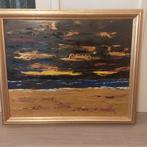 schilderij kustlandschap, Ophalen