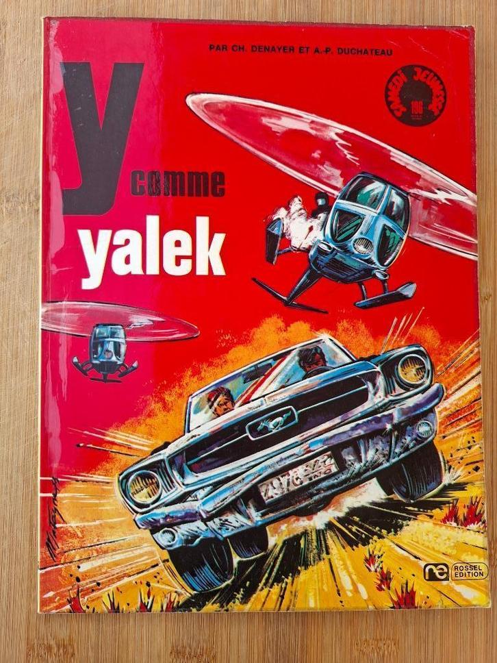 SAMEDI JEUNESSE N196 Y COMME YALEK 1974 BE ZIE FOTO'S, Boeken, Stripverhalen, Gelezen, Eén stripboek, Ophalen of Verzenden