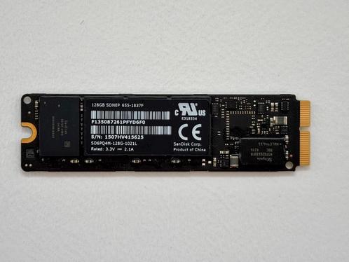 SANDISK 128GB SSD voor Apple MacBook, Computers en Software, Harde schijven, Zo goed als nieuw, Laptop, Intern, SSD, Overige aansluitingen