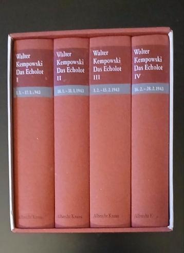 DAS ECHOLOT. Ein kollektives Tagebuch boxset beschikbaar voor biedingen