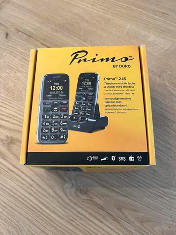 Mobiele telefoon met grote cijfers beschikbaar voor biedingen