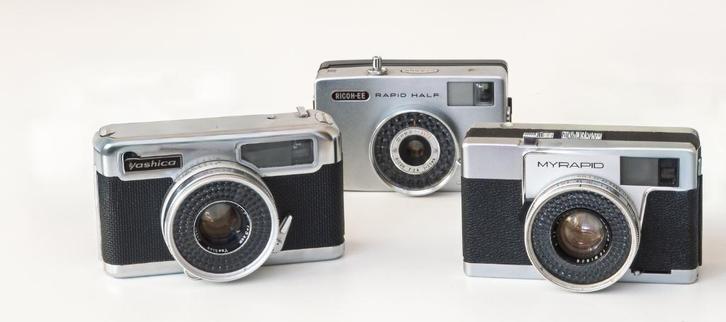 RAPID camera's, Audio, Tv en Foto, Fotocamera's Analoog, Niet werkend, Overige Merken, Ophalen of Verzenden