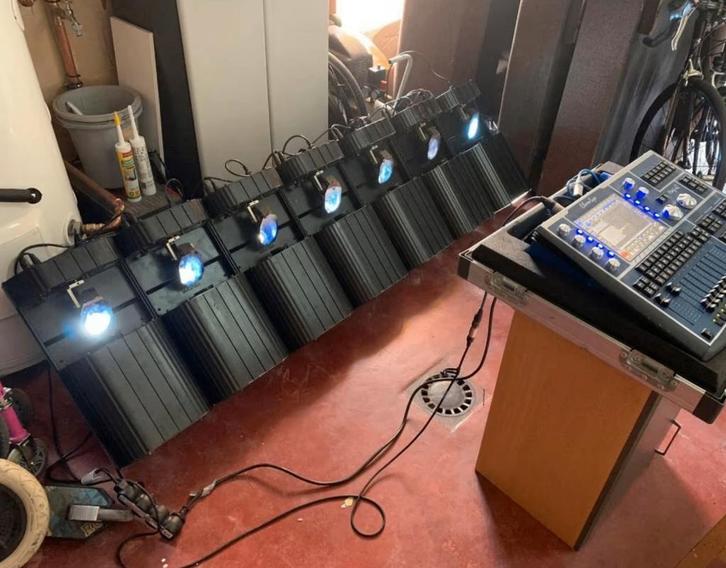 7x Martin Roboscan 518 Pro, Muziek en Instrumenten, Licht en Laser, Gebruikt, Licht, Kleur, Ophalen