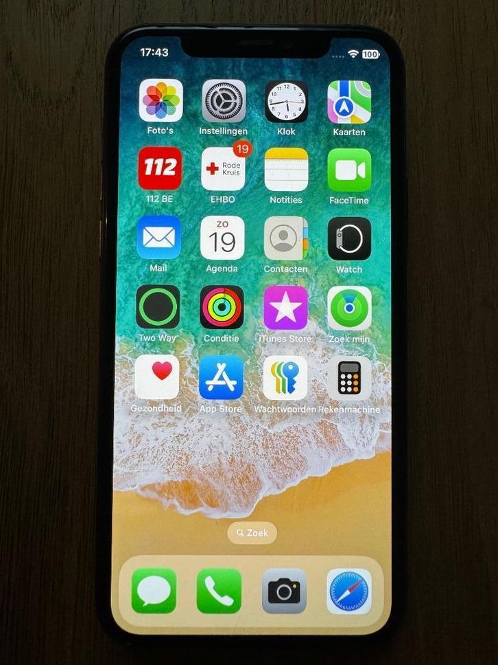 iPhone 11 Pro 256GB Space Grey met 5 hoesjes, Telecommunicatie, Mobiele telefoons | Apple iPhone, Gebruikt, 256 GB, Zonder abonnement