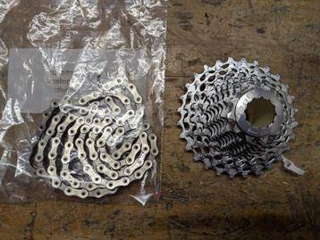 SRAM cassette 11-28 + ketting 11 speed [zo goed als nieuw] beschikbaar voor biedingen