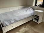 Bed woodwork wit met matras huelsta 80x200, 80 cm, Gebruikt, Ophalen of Verzenden, Wit