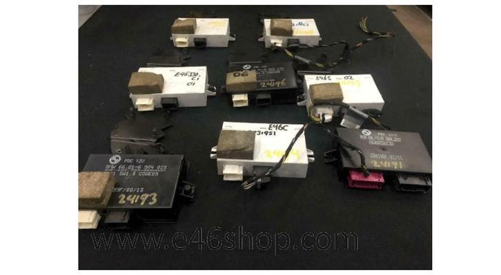 PDC module s voor BMW E46 sedan coupe touring cabrio, Autos : Pièces & Accessoires, Électronique & Câbles, BMW, Utilisé, Enlèvement ou Envoi