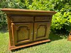 Antieke degelijke houten kast commode dekenkast, Ophalen