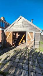 Schuur met houtkachel, Tuin en Terras, Tuinhuizen, Ophalen, Schuur, 500 cm of meer, Hout