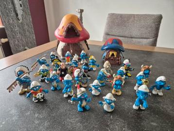 Lot de 2 maisons  + 28 figurines, Enlèvement ou Envoi, Utilisé