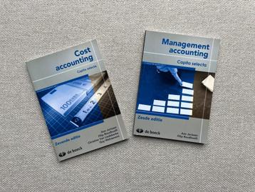 Cost Management  en Management Accounting de Boeck boek beschikbaar voor biedingen