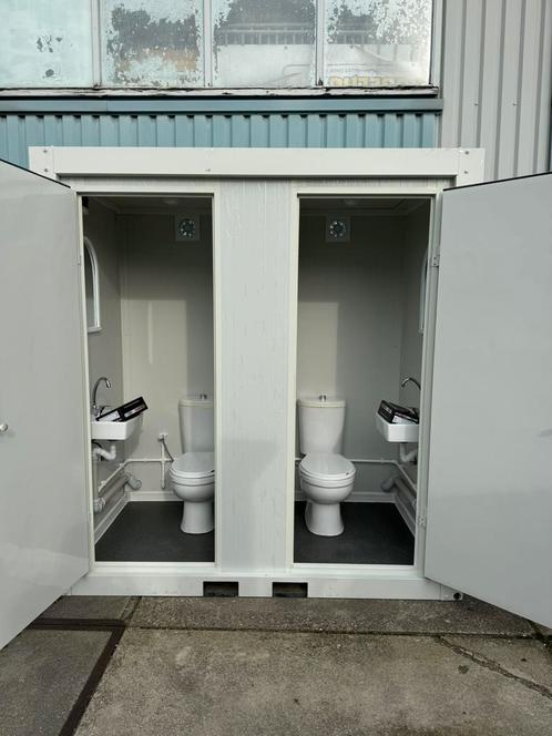 Dubbele toilet unit, Doe-het-zelf en Bouw, Sanitair, Toilet, Ophalen of Verzenden