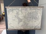 Wereldkaart, Huis en Inrichting, Woonaccessoires | Wanddecoraties, Ophalen, Zo goed als nieuw