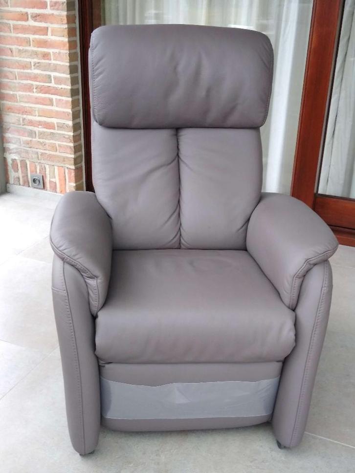 Relaxzetel., Maison & Meubles, Canapés | Salons, Neuf, Une personne, Moins de 150 cm, Moins de 75 cm, Cuir, Enlèvement