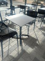 Horeca terras tafel - 10x - goede staat, Tuin en Terras, Ophalen, Gebruikt, Rechthoekig