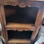 Antiek vol eiken hoekkastje, Ophalen