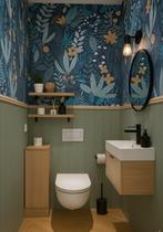 Vinylbehang patroon voor planten, Verzenden, 75 m² of meer, Groen, Ikea