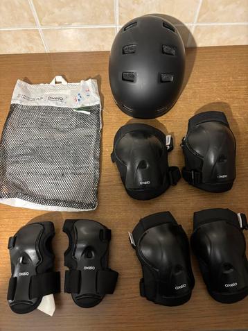 Skateboard + protectie  beschikbaar voor biedingen