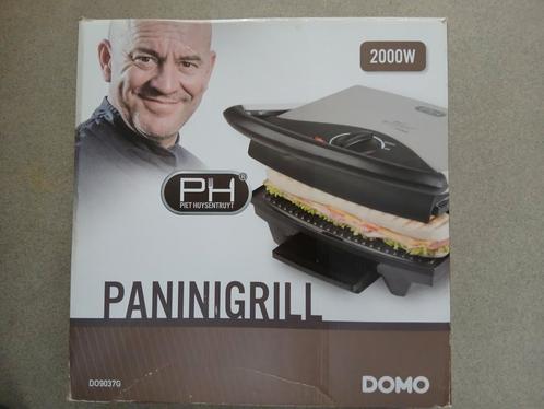 Domo paninigrill DO9037G, Elektronische apparatuur, Contactgrills, Nieuw, Ophalen of Verzenden