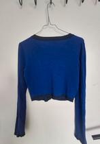 Blauw vestje., Kleding | Dames, Truien en Vesten, Ophalen, Zo goed als nieuw, Maat 36 (S), Blauw