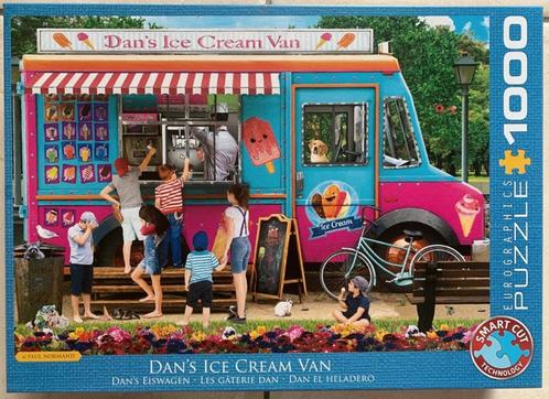 Eurografische puzzel „Dan's Ice Cream Van”, Hobby en Vrije tijd, Denksport en Puzzels, Zo goed als nieuw, Legpuzzel, 500 t/m 1500 stukjes