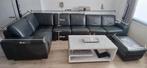 Hoekzetels L vorm, Huis en Inrichting, Ophalen, Zo goed als nieuw, Leer