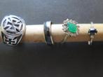 ring, Handtassen en Accessoires, Ringen, Gebruikt, Ophalen of Verzenden, Dame of Heer, Zilver