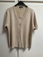 Gebreid t-shirt Maille Indigo maat 46/48, Enlèvement ou Envoi, Comme neuf, Taille 46/48 (XL) ou plus grande