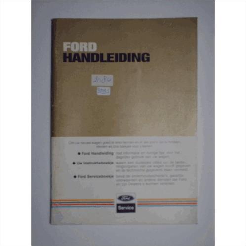 Ford Alle Modellen Instructieboekje 1985 #1 Nederlands, Autos : Divers, Modes d'emploi & Notices d'utilisation, Enlèvement ou Envoi
