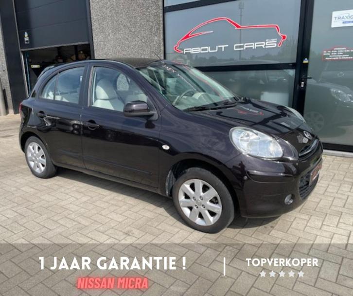 Nissan Micra 1.2 benzine Tekna FULL OPTION !!, Auto's, Nissan, Bedrijf, Micra, ABS, Airbags, Airconditioning, Bluetooth, Boordcomputer