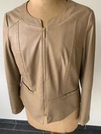 Grijs lederlook jasje maat BE/FR 40 Mayerline, Kleding | Dames, Jasjes, Kostuums en Pakken, Maat 38/40 (M), Ophalen of Verzenden