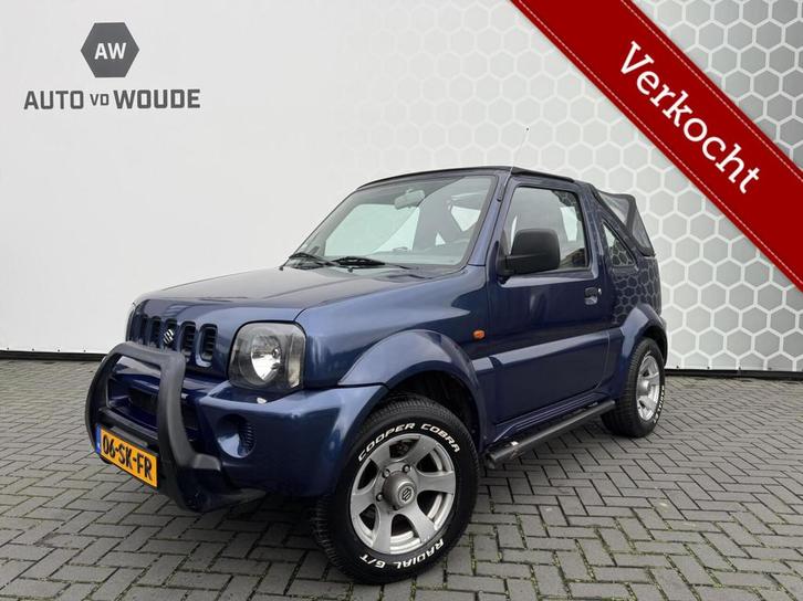 Suzuki Jimny 1.3 JX 4WD Cabrio Trekhaak Bluetooth NAP, Autos, Suzuki, Entreprise, Jimny, 4x4, Airbags, Air conditionné, Alarme