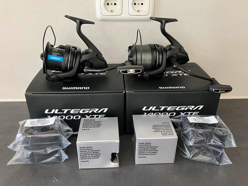 2 stuks Shimano 14000 XTE (nieuw!), Watersport en Boten, Hengelsport | Karpervissen, Nieuw, Ophalen