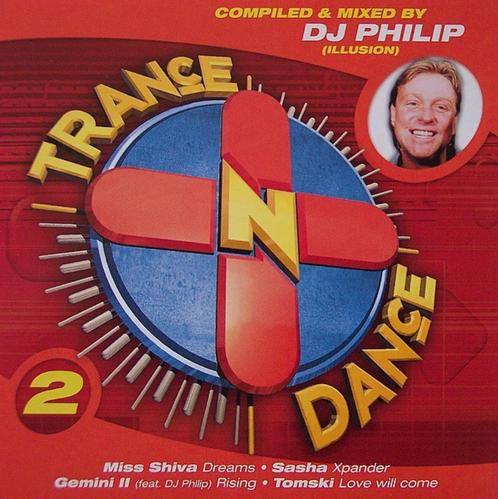 1304 - DJ PHILIP (ILLUSION) - TRANCE 'N DANCE 2 - NIEUW, Cd's en Dvd's, Cd's | Dance en House, Nieuw in verpakking, Techno of Trance