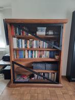 Boekenkast (massief hout), Huis en Inrichting, Kasten | Boekenkasten, Ophalen, Zo goed als nieuw