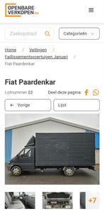 Paardencamionette / paardenwagen, Auto's, Diesel, Particulier, Te koop