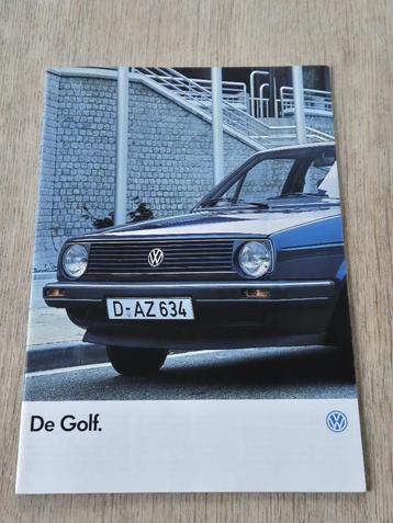 VW Golf 1986 folder disponible aux enchères